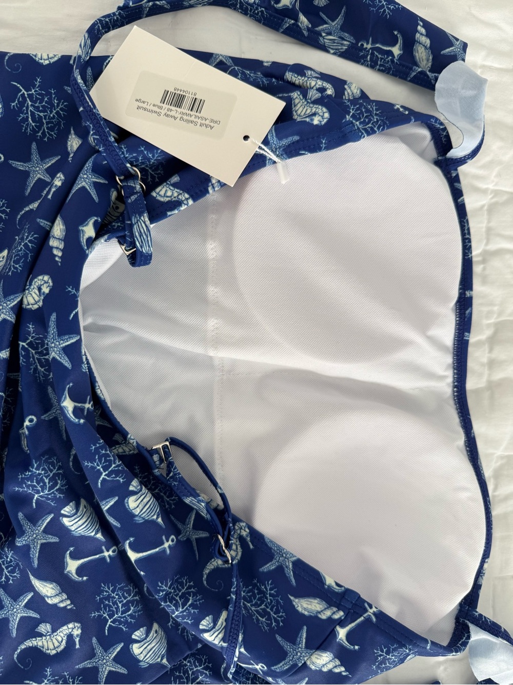 NWT Jess Lea One Piece Swimsuit Size Large - Picture 5 of 8